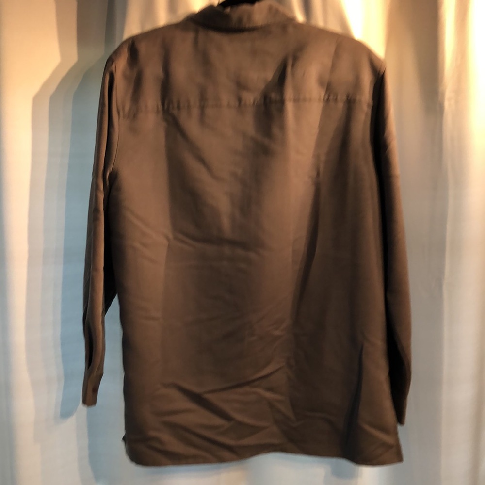 Style & Co. Pant Set with Button Down Shirt- M - Picture 6 of 9